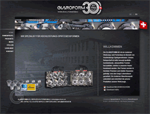 Tablet Screenshot of glaroform.ch